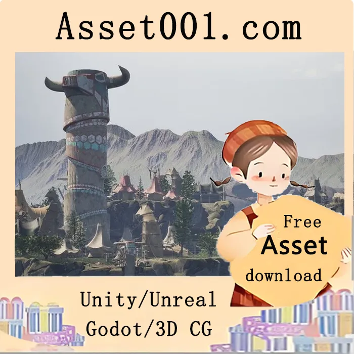 Fantastic Hills：包含206个独特模型的高细节AAA级中世纪奇幻场景资源包|Fantastic Hills ( Fantastic Hill Warcraft Medieval Fantasy Hill Medieval 3D )