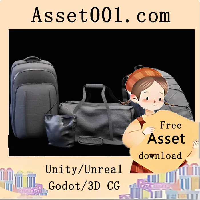 Props - Luggage & Bags vol 2. - Early Access v5.1+