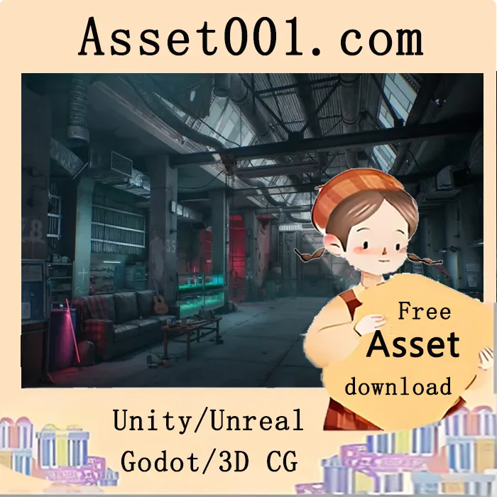 基于400+AAA级资产构建的后末日安全屋实时环境艺术场景|Safe House v4.26+