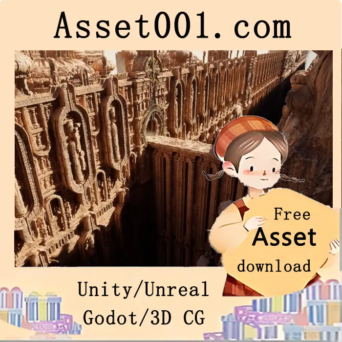 高精度可模块化太阳神庙环境资产包|Temple of Sun v5.1+