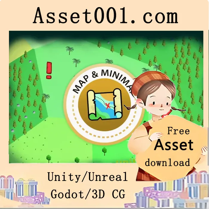 Unity地图与迷你图插件使用指南|Map and Minimap v1.07