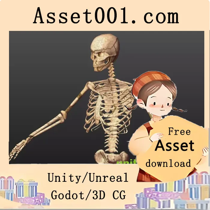 Skeleton-Low Poly v1.0