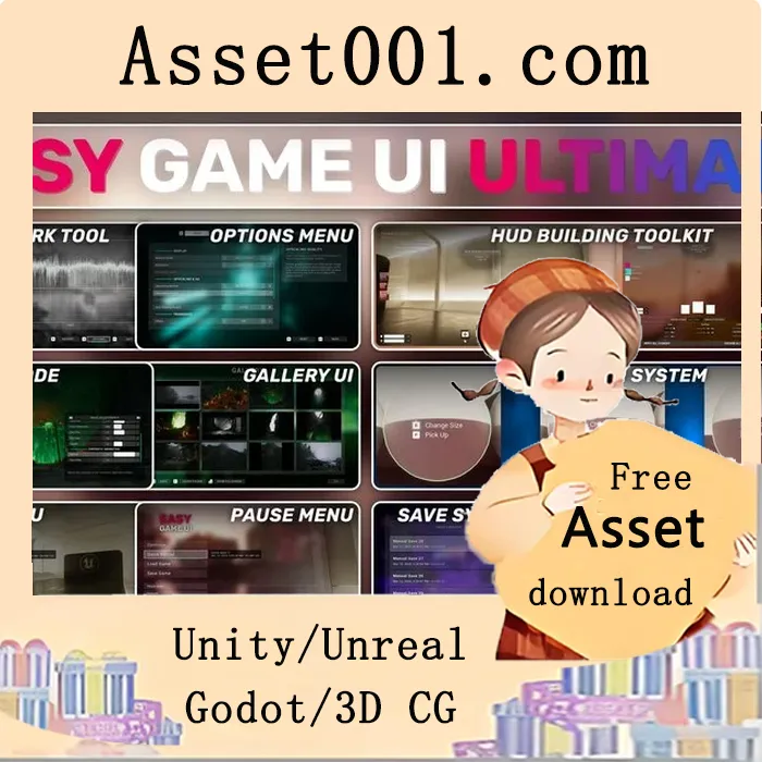 Easy Game UI Ultimate 5.3+：一站式游戏UI框架解决方案|Easy Game UI Ultimate 5.3+