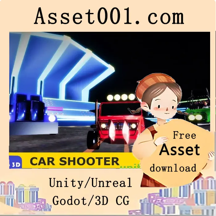 基于PUN2的多人汽车射击游戏模板创建指南|Multiplayer Car Shooter v3.9