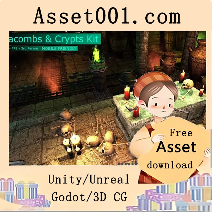 Catacombs & Crypts Interiors Kit v2.1