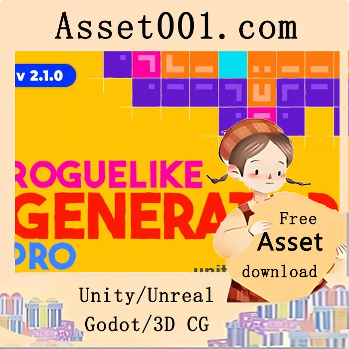 Roguelike Generator Pro：基于规则的程序化关卡生成器|Roguelike Generator Pro: Rulebased Procedural Level Generation v2.1.0