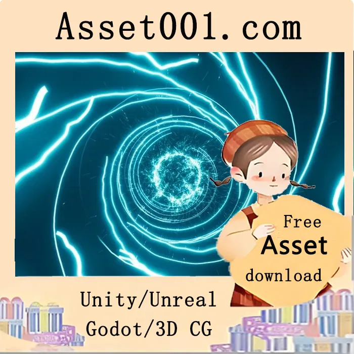 Unity Niagara 实现的 15 个漩涡特效，支持 Windows/主机平台|Vortex Niagara FX (4.26+)