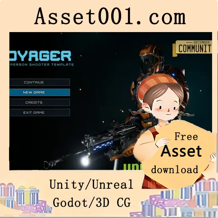Voyager第三人称射击RPG模板：包含460+蓝图的完整游戏开发解决方案|Voyager: Third Person Shooter Template v2.2.4 (5.5+)