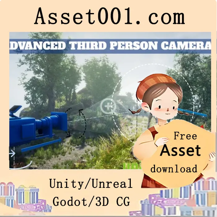 高级第三人称相机系统|Advanced Third Person Camera v5.1+