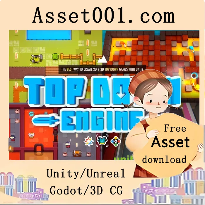 Unity顶级俯视视角游戏引擎解决方案|TopDown Engine v4.5 (12 Jan 2026)