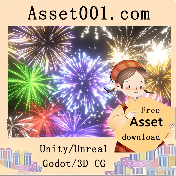 Fireworks Pack with sounds 3D&2D v3.0.0
