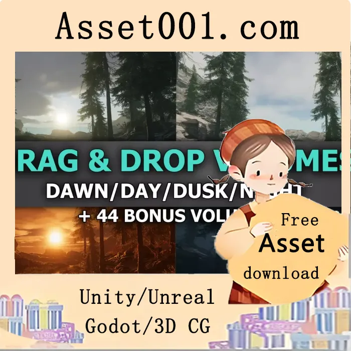 拖放体积包：快速创建真实光照环境|Drag&Drop Volumes v7.0