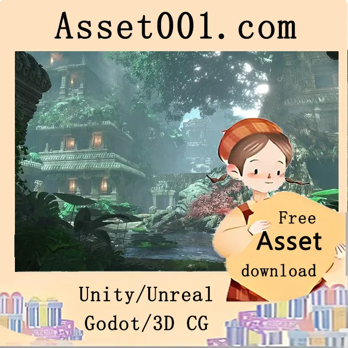 高多边形场景在UE5 Nanite与Lumen下的实测表现及性能分析|Ancient Temple Ruins - Modular Environment by Rasmus Bagner 5.6