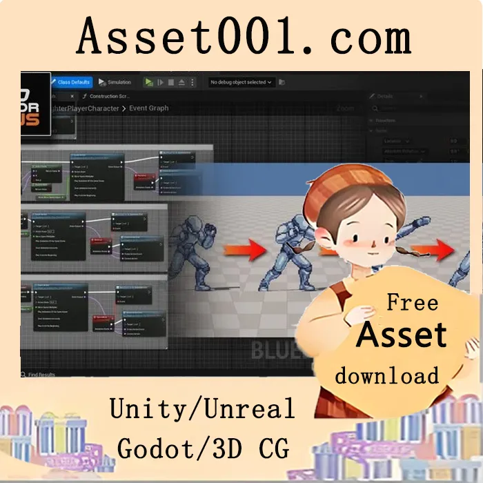 2DActor Plus Beta 5.7：Unreal Engine 2D 动画解决方案|2d Actor Plus - Beta 5.7