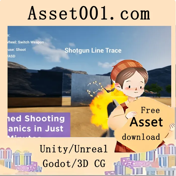 Unity引擎中基于Blueprints的高优化射击系统Pro详解|Weapon Ballistics System Pro v5.4-5.5