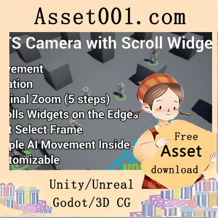 RTS项目中基于滚动控件的实用摄像机方案|Useful RTS Camera v5.1+