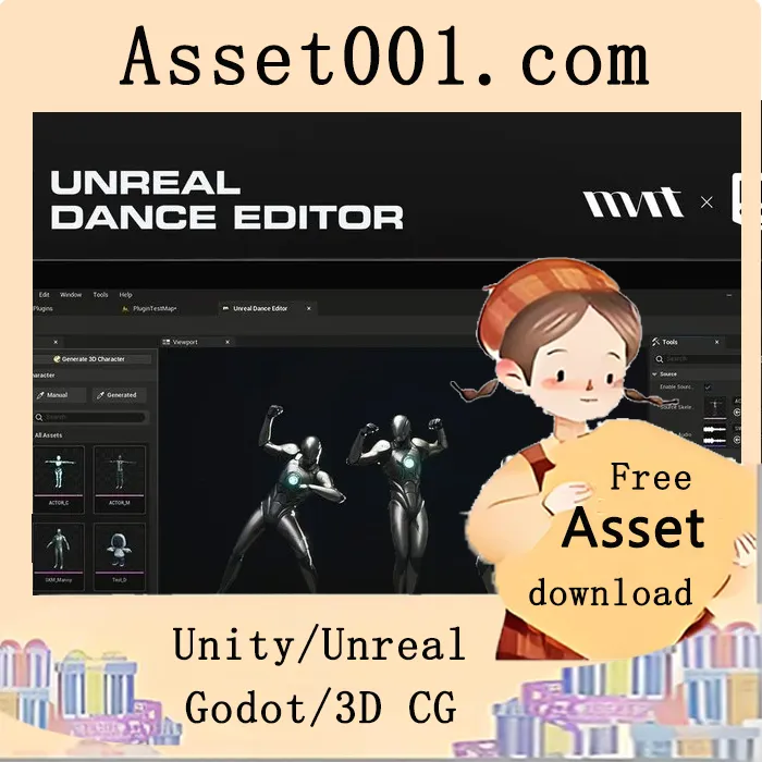 Unreal Dance Editor 5.7 Beta