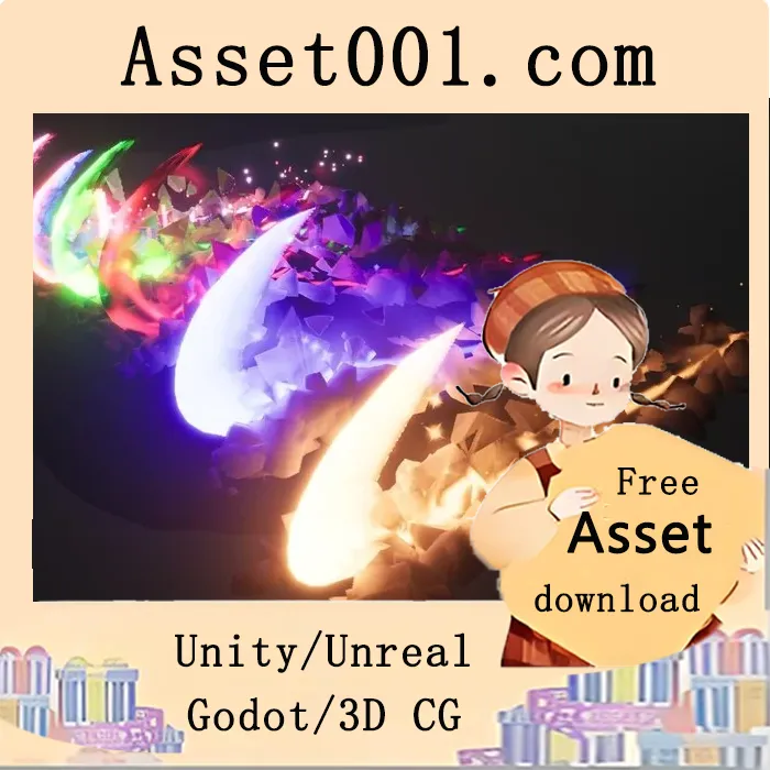 Niagara打造的34种风格化斩击效果（含地面斩击、EZreal斩击、Kassadin斩击及交叉斩击）|Stylized Slashes Vol.1 - Niagara 5.7