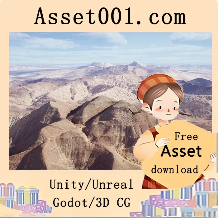 64平方公里景观场景：支持Nanite高模山脉与Lumen光照的大型开放世界环境|The Hills Landscape v5.2+