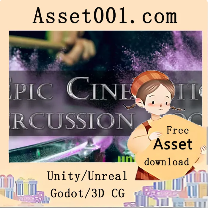 cinematic percussion loops 用于史诗级动作和战斗场景的动态打击循环|Cinematic Percussion Loops v4.27+