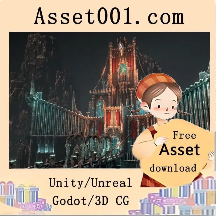暗黑建筑风格： necromancer城堡与经典邪恶建筑元素|Dark architecture v4.25+