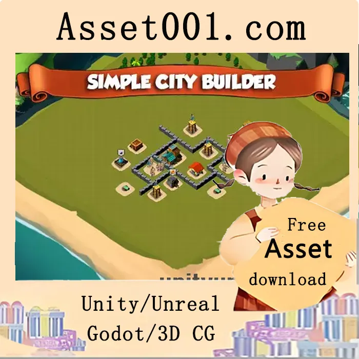 简单城市建造器：基于Unity的完整城市建造游戏开发套件|Simple City Builder v2.3