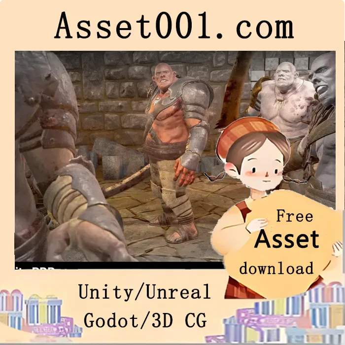 Troll角色包Bonus文件包：含Substance Painter材质文件及额外奖励内容|Troll - Bonus Files 2 v1.0