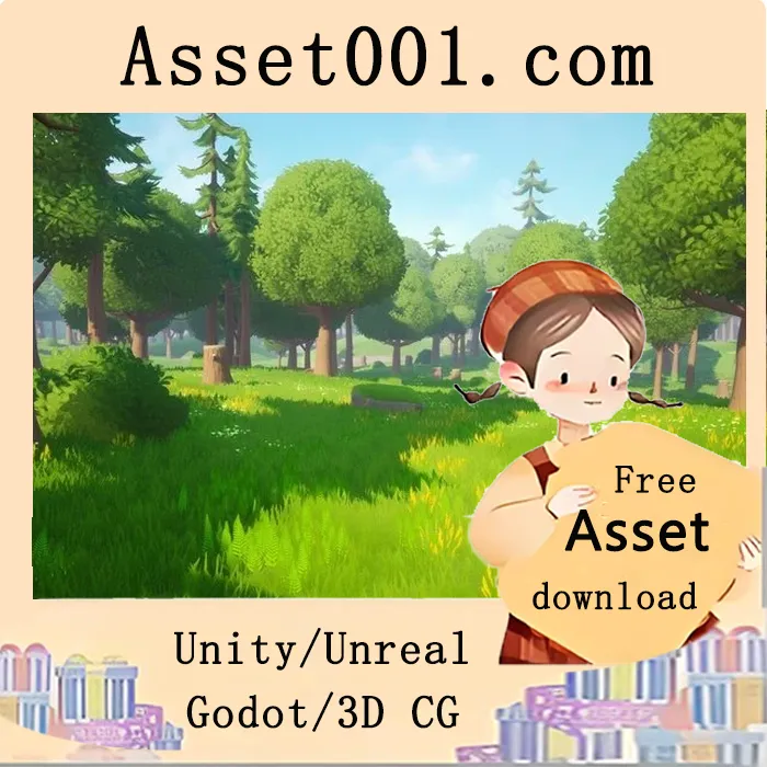 使用 starter pack 创建 stylized forest 环境|Stylized Forest