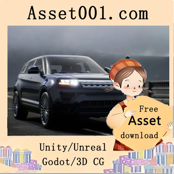 可驾驶、动画化、高真实感SUV车辆资源 | 支持自定义材质与蓝图组件|SUV 03 Driveable Animated Realistic ( SUV Car Vehicle Cars Vehicles Drive ) 5.5