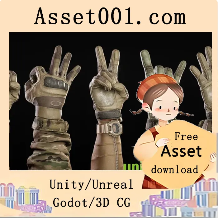 模块化FPS武器套装：支持多国士兵手部装备的灵活定制|MODULAR FPS ARMS PACK v4.26+