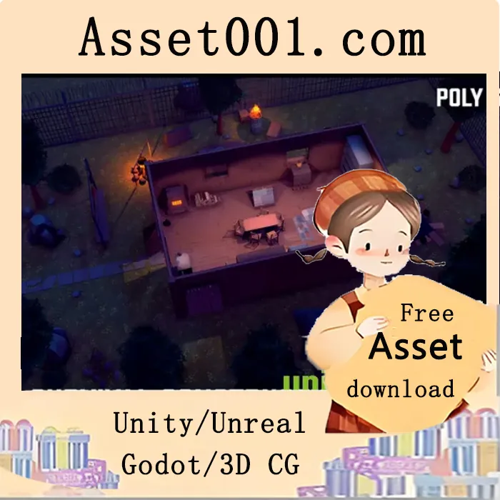 POLY - 大型生存建造套件：450+低多边形模型，支持建筑与防御结构搭建|POLY - Mega Survival Construction Kit v4.24+