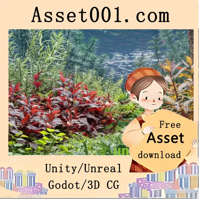 高品质3D植物模型集合（共12种，72个独立模型）|Maxtree Plant Models Vol. 83 (UE)