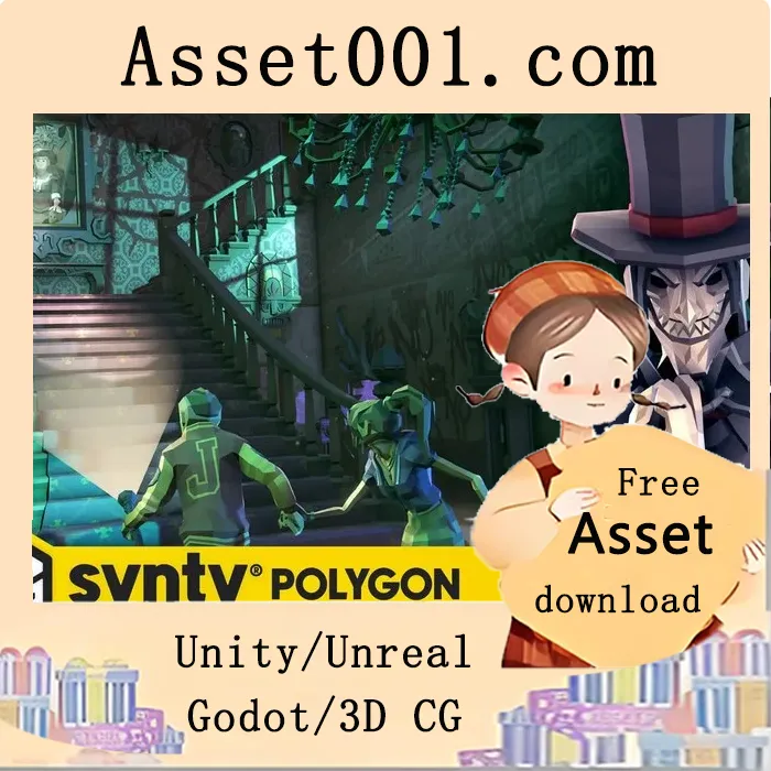 POLYGON - Horror Mansion Pack - Art by Synty v1.7.6