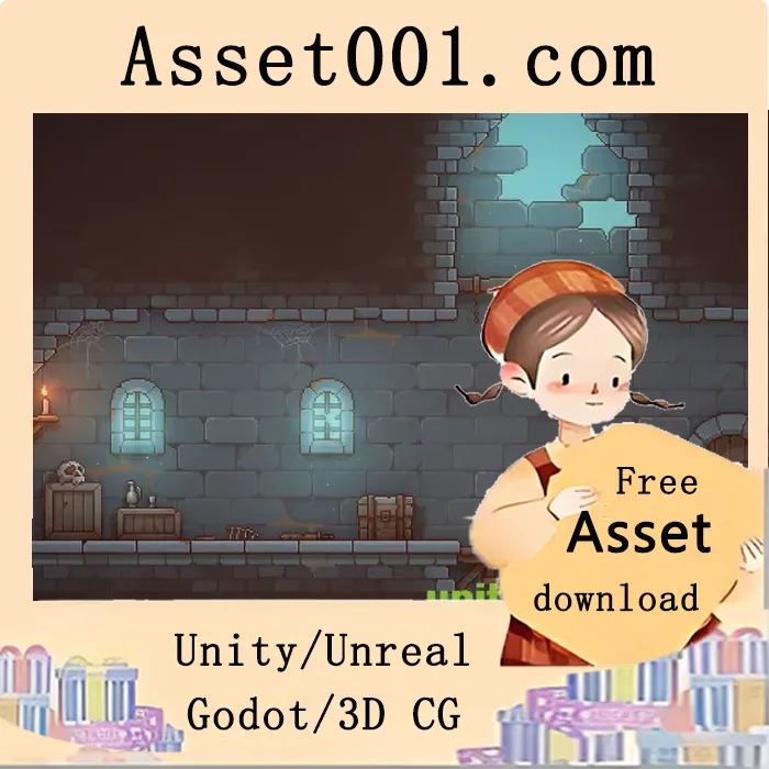 32x32像素地牢道具与瓦片集合，适用于平台游戏|Pixel Art Platformer - Dungeon v1.1.6 (18 Jan 2026)