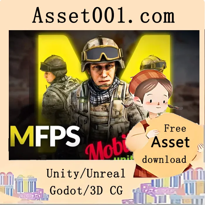 专为移动端优化的多人第一人称射击游戏模板 MFPS Mobile|MFPS Mobile v1.10.0 (17 Jan 2026)