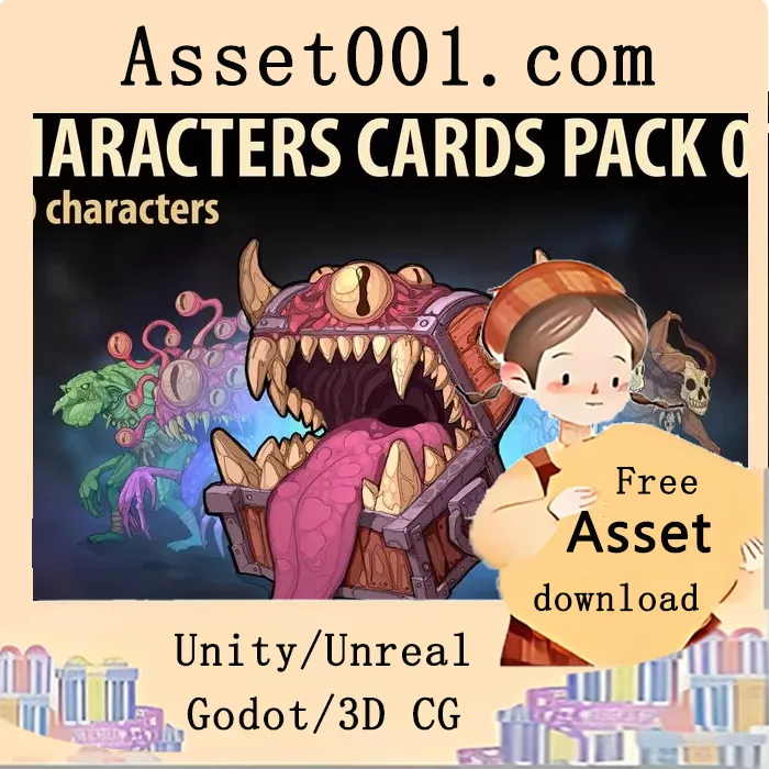 Characters Cards pack 01 v1.0