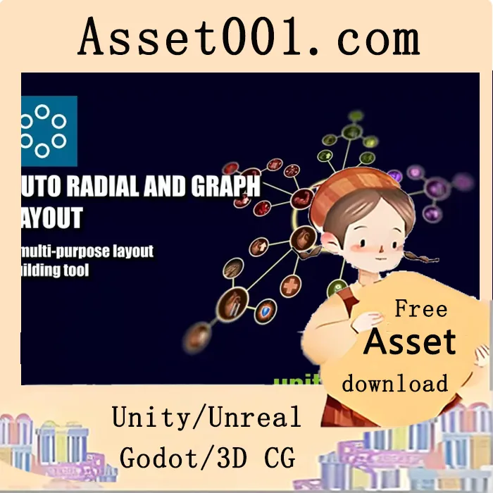 使用Auto Radial Layout插件轻松创建径向与图状布局|Auto Radial Layout v1.0.1