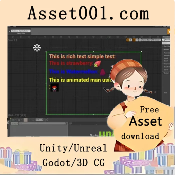 Horizon UI插件：打造富交互式游戏用户界面与对话系统|Horizon UI Plugin (DialogueMsgTextBlock and Flipbook) v5.5-5.7