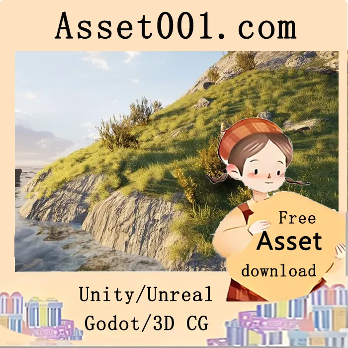 Unity/Unreal 土地自动材质高级应用：高度可定制的生产级景观解决方案|Advanced Landscape Auto Material 5.7