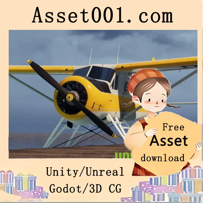 可驾驶飞行器：带飞行演示蓝图的水上飞机资产|Driveable Vehicle: Seaplane v4.27+