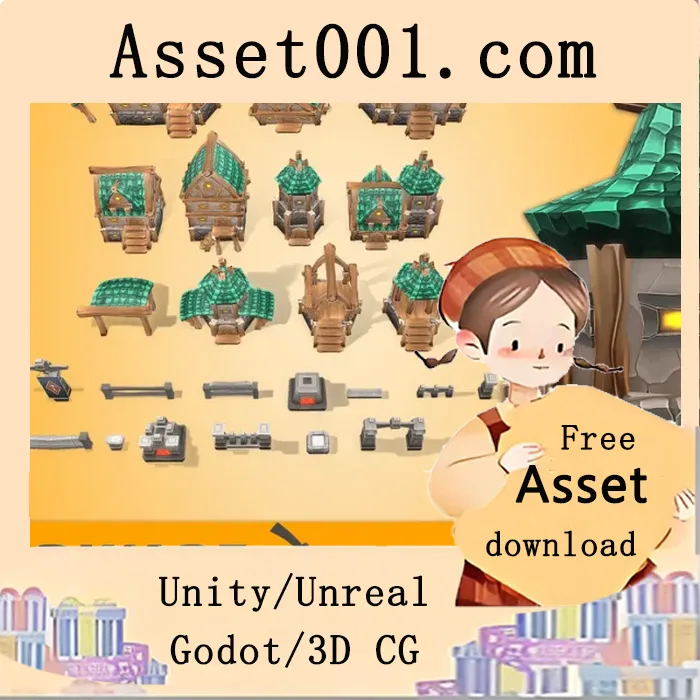 Dwarf RTS Fantasy Buildings v1.0