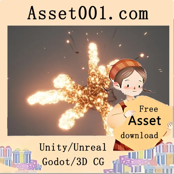 Unity Niagara打造的49个风格化爆炸效果|Stylized Explosions Vol.1 - Niagara