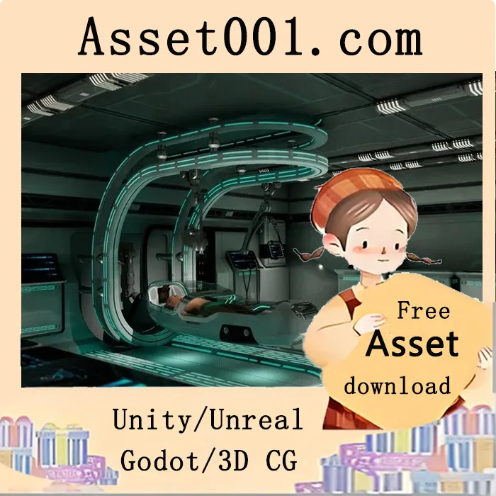 Orion火星系列新增医疗实验室资产包|Sci Fi Orion Mars Med Lab