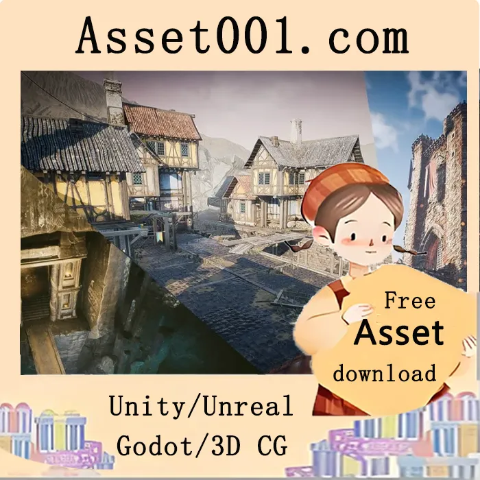 幻想与中世纪主题的3大AAA级游戏环境包|Fantasy Bundle Environment Kit 3 in 1 v5.3+