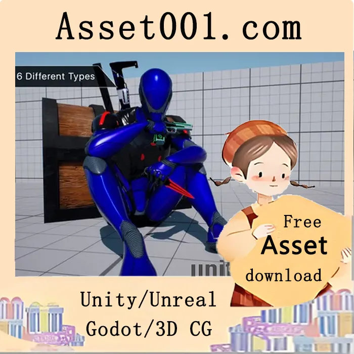 现代RPG游戏完整资源包：包含武器、背包、AI、对话、任务等全套机制|Modern RPG BUNDLE v7.0.1 (5.5)