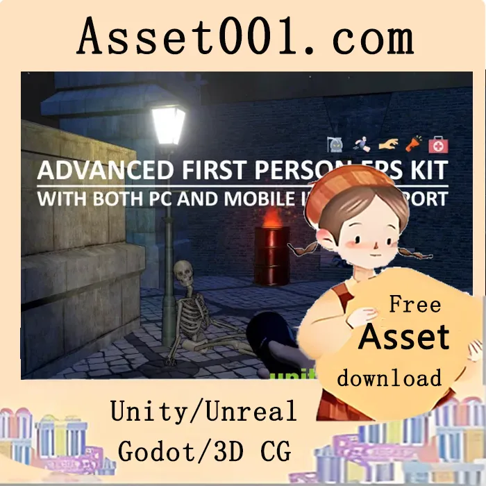 支持移动端与PC的高级恐怖第一人称射击游戏套件|Advanced Horror FPS Kit for Mobile and PC - First Person Shooter Horror v7.1 (13 Jan 2026)