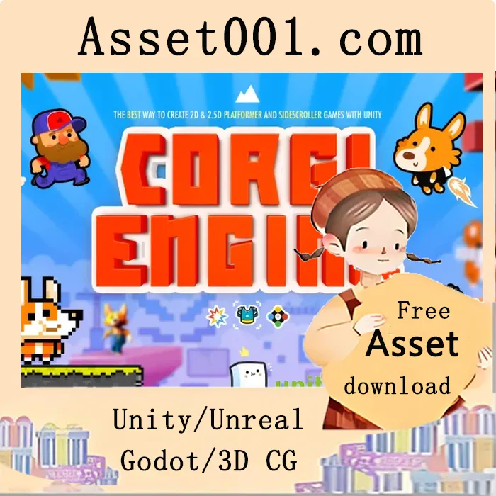 Corgi引擎：Unity顶尖2D与2.5D平台游戏解决方案|Corgi Engine - 2D + 2.5D Platformer v9.4 (12 Jan 2026)