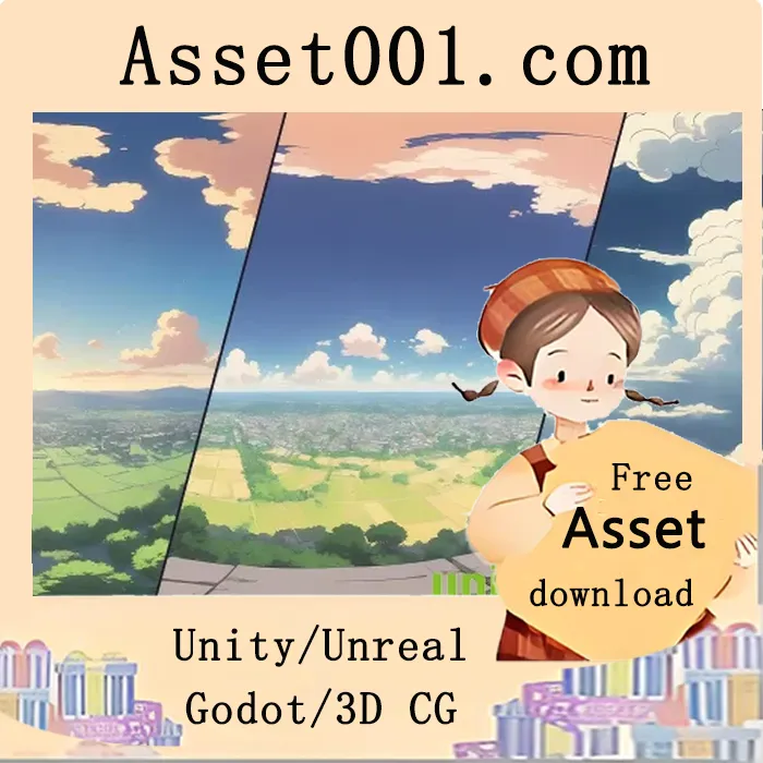 80张动漫风格HDRI环境贴图包，打造沉浸式视觉体验|80 HDRI Someone's Sky's - Anime - Bundle v1.0