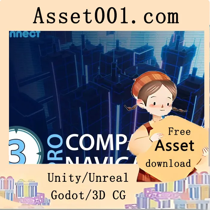 Compass Navigator Pro 3 v3.9.1：终极UI导航系统，支持区域兴趣点与扫描效果|Compass Navigator Pro 3 v3.9.1