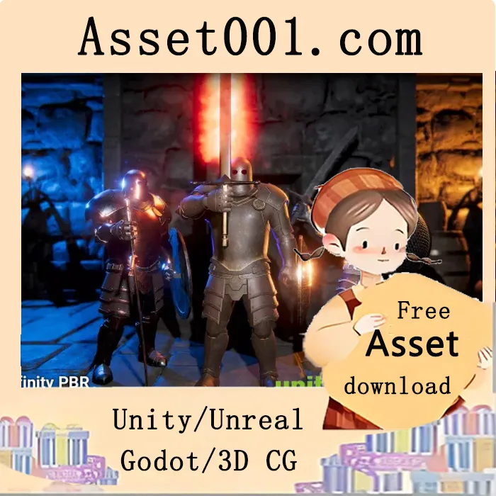 金属幽灵骑士：一款由代码驱动的奇幻RPG角色设计|Knight - Metal Ghost Knight - Fantasy RPG v4.2